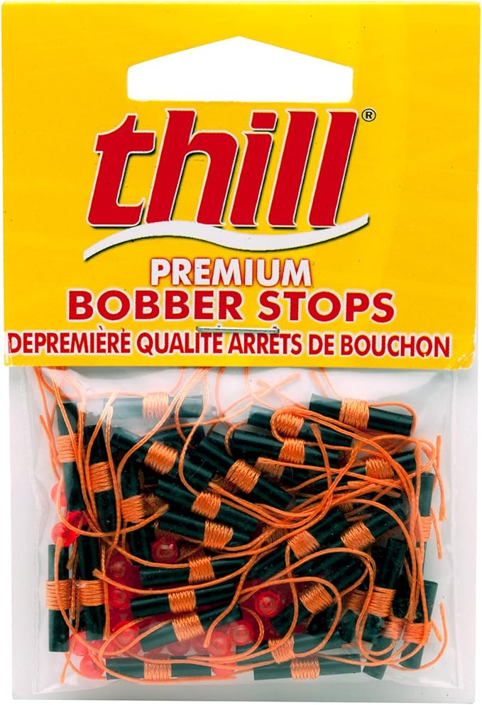 Thill Floats BS041 Premium Bobber Stops, Fluorescent Orange, Corks