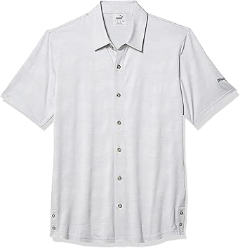 puma button up golf shirt 