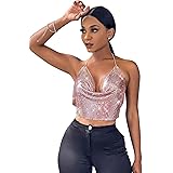 backless sparkly top