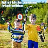 OWNONE 1 Bow and Arrow Set for Kids LED Lights Suction Cup Arrows view 7