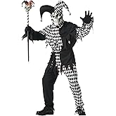 California Costumes Adult Dark Jester Costume