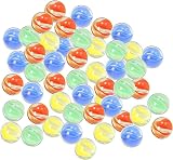ARSUK Cat’s Eye Glass Marbles 40pc 250g 15–16mm Colourful Beads view 9