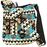 Tribe Azure Large Quilted Hobo Shoulder Bag Crossbody Sling Beach Travel