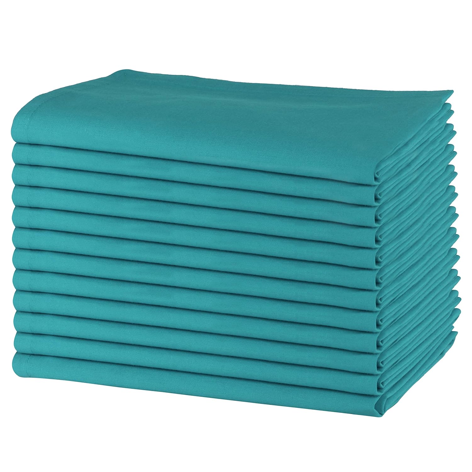 SERVIETTES 3 PLIS POLY BLEU 13.5X18po CS/500