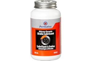Permatex 24122 Silicone Ceramic Brake Lubricant, Orange, 236ml