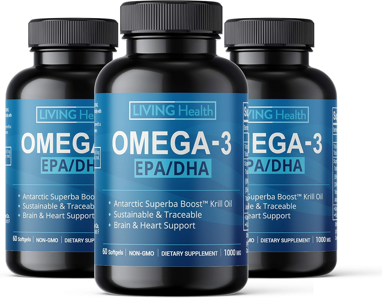 Omega 3 Krill Oil Superba Boost, Omega 3 Supplement with