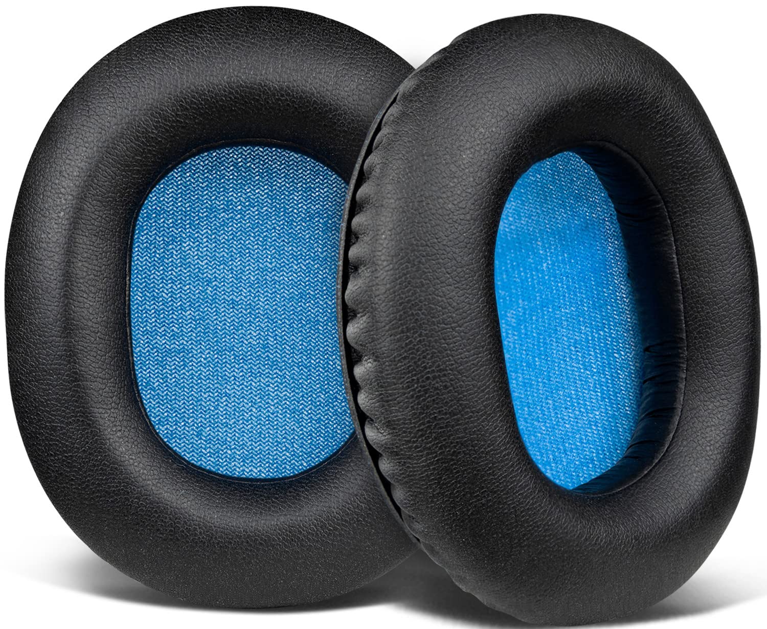 SOULWIT Earpads Replacement for Sennheiser HD6 Mix/HD7 DJ/HD8 DJ Headphones, Ear Pads Cushions with Softer Protein Leather, High-Density Noise Isolation Foam