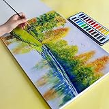 ISLAND A4 Watercolour Paper Pad 32 Pages 300gsm Cold Pressed view 2