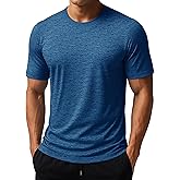 MAGCOMSEN Men's Short Sleeve Dry Fit Shirts Athletic Workout Tops UPF 50+ Sun Protection Cooling Tshirts Running Gym