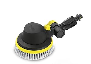 Karcher Wb100 Plastic Wash Brush for Pressure Washers (Black and Yellow)