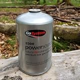 GoSystem Butane Propane Gas Cartridge 70:30 Threaded EN417 445g Silver view 4