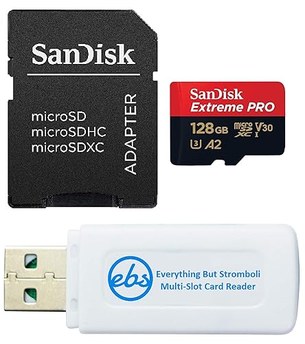 SanDisk Extreme Pro 128GB MicroSD Card for GoPro Hero 10 Black