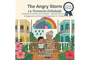 The Angry Storm - La Tormenta Enfadada: A Bilingual Children's Book (English - Spanish) about Anger Management and Emotional 