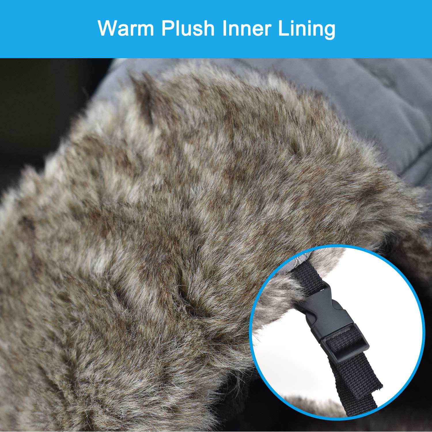 Unisex Winter Trapper Hat Warm Thick Trooper Hats Winter Hats ar Flap Bomber Hat with Windproof Mask for Hiking, Skiing, Skating and Climbing (Black)