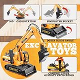 EUTOYZ Construction Toy Set Digger Truck with Stones for 2-6 Years Boys Girls view 4