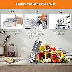 Can Opener,Professional 3-In-1 Multifunctional