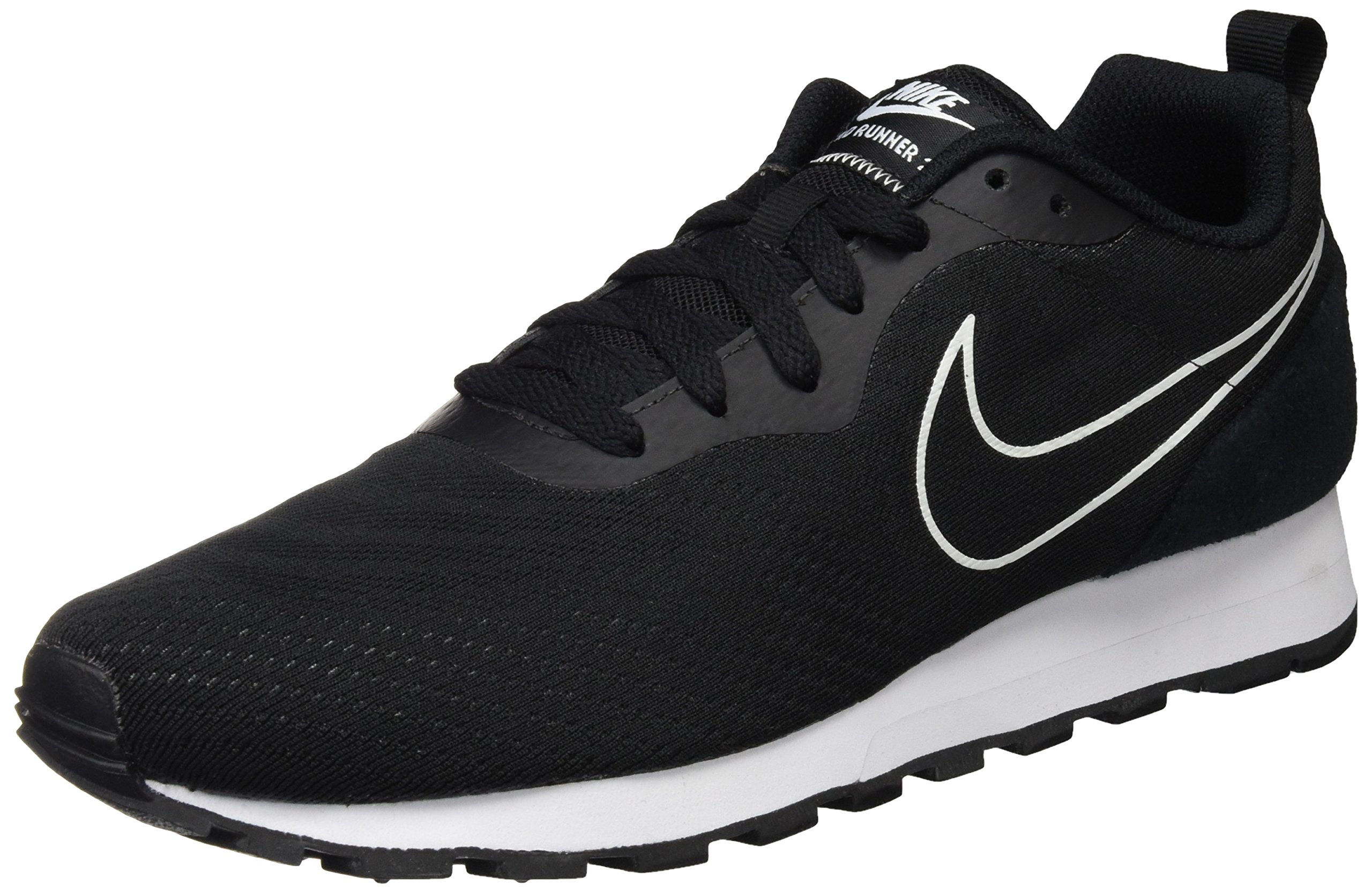 black nike mesh shoes