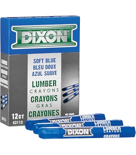 Amazon.com: Lumber Crayons - lumber crayon blue521 [Set of 12]