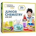 National Geographic Kids Junior Chemistry Set - Full Early Learning Lab Kit with 50 Science Experiments for Kids & 20+ Lab To