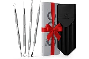 Suvorna Skinpal Pimple Popper Tool Kit | Milia Remover | Lancets for Facial Extraction | Whitehead Extractor Tool | Comedone 