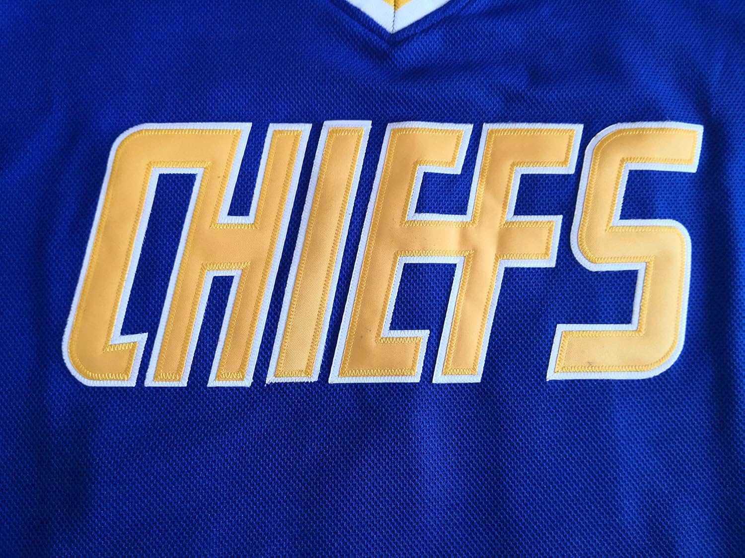 Men Hanson Brothers Jersey,Charlestown Chiefs 16 Jack 17 Steve 18 Jeff Slap Shot Movie Ice Hockey Jersey Stitched Blue White: Clothing