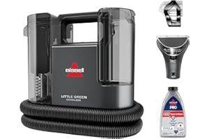 BISSELL® Little Green® 3682B Nettoyant portable sans fil pour tapis et tissus d'ameublement, voiture et voiture avec batterie