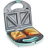 GreenLife Pro Electric Panini Press Grill and Sandwich Maker, Healthy Ceramic Nonstick Plates,Easy Indicator Light, PFAS-Free