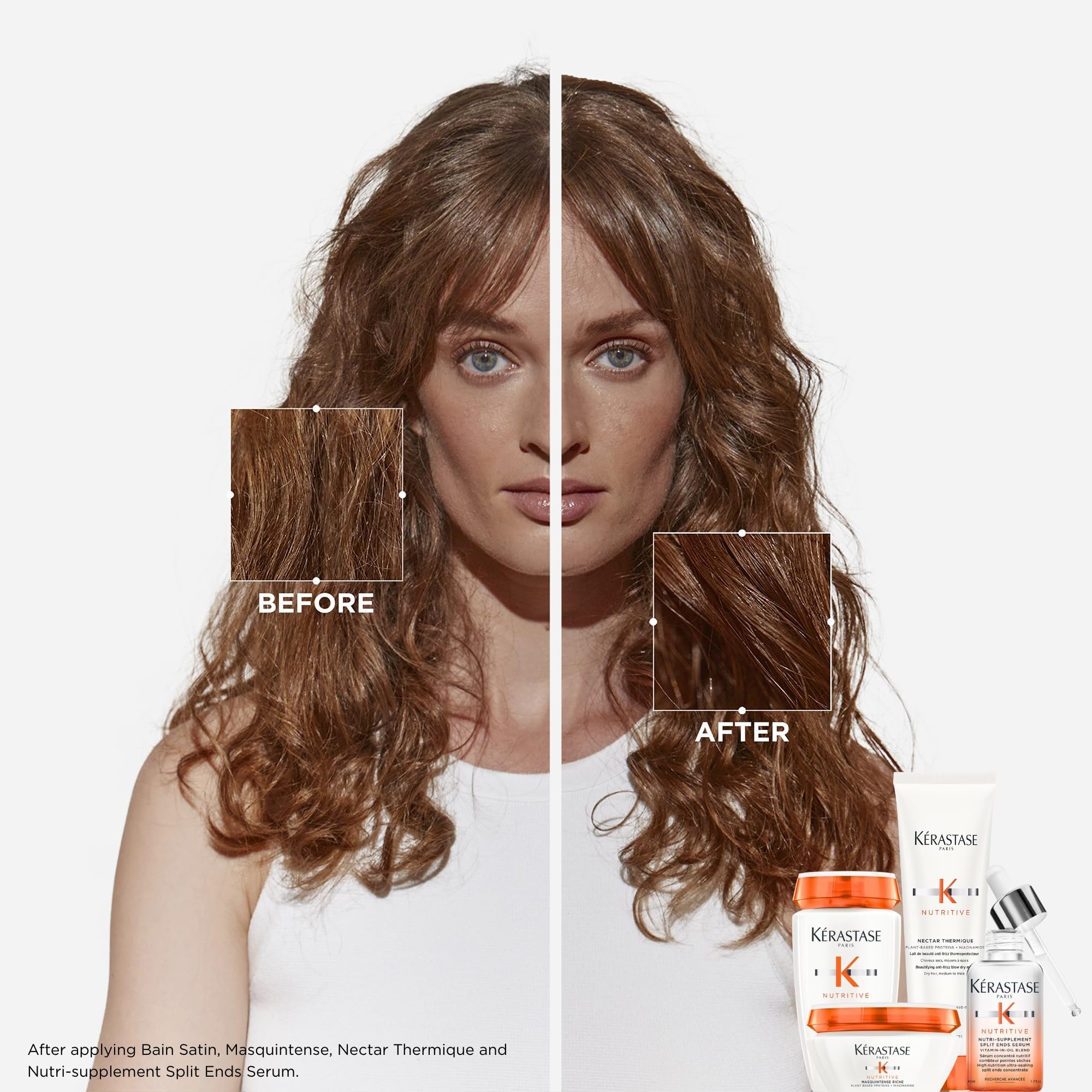 Kerastase Nutritive Hydrating Scalp Serum For Dry Hair - With Niacinamide and Vitamins, Moisturising and Revitalising, Fast Absorbing and Non Greasy, 90 ml