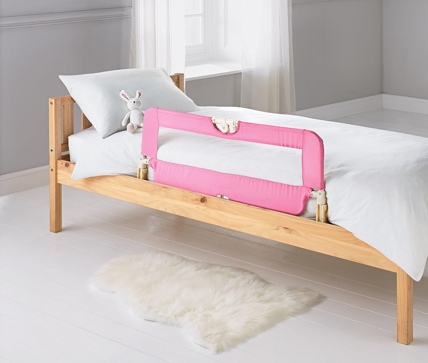 Babystart Bed Rail Pink Amazon Co Uk Baby