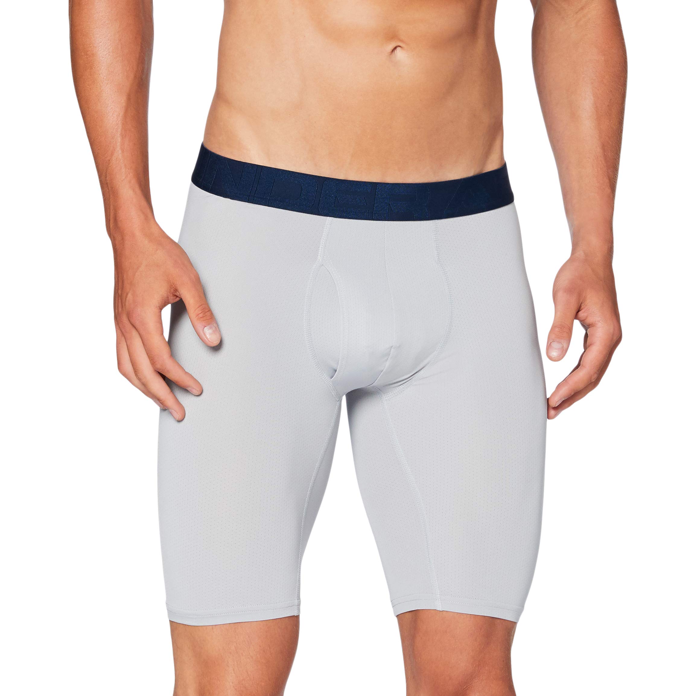 Under Armour Men Tech Mesh 9In 2 Pack, Sports Underwear, Boxer Briefs