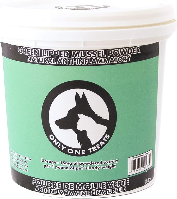 100 Green Lipped Mussel Powder 500g Amazon.ca Pet Supplies