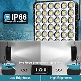 FYJUL Cordless LED Work Light for Makita 18V LXT Battery 48W 5400LM view 5
