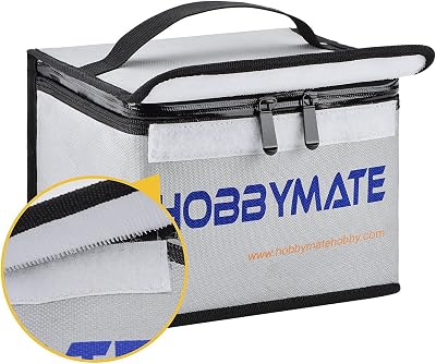 HOBBYMATE LiPo Safe Bag Fireproof Explosion-Proof for Battery Charging