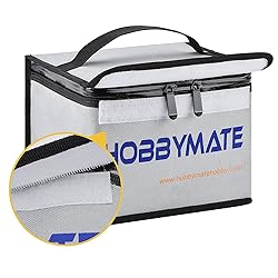 HOBBYMATE Lipo Battery Safe Bag Fireproof - for