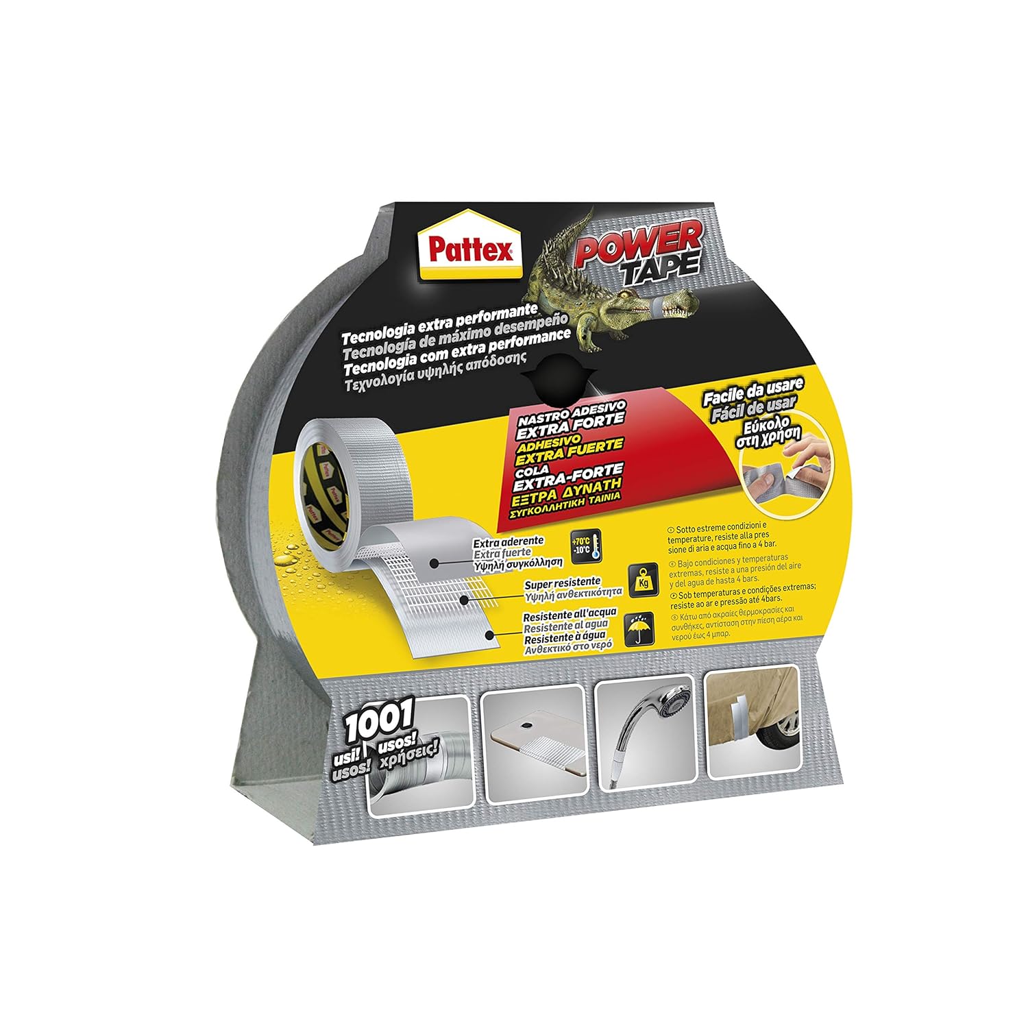 Pattex Power Tape, cinta americana extrafuerte para cargas pesadas ...