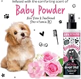 BUGALUGS Baby Powder Dog Cologne Spray with Aloe Vera - Odour Eliminator view 3