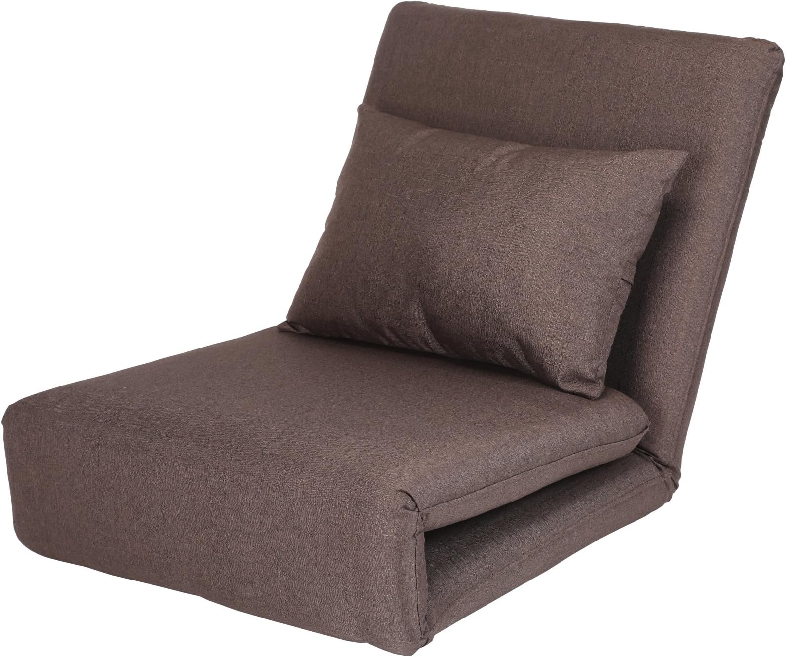 Relaxie Flip Chair/ Bed, Brown