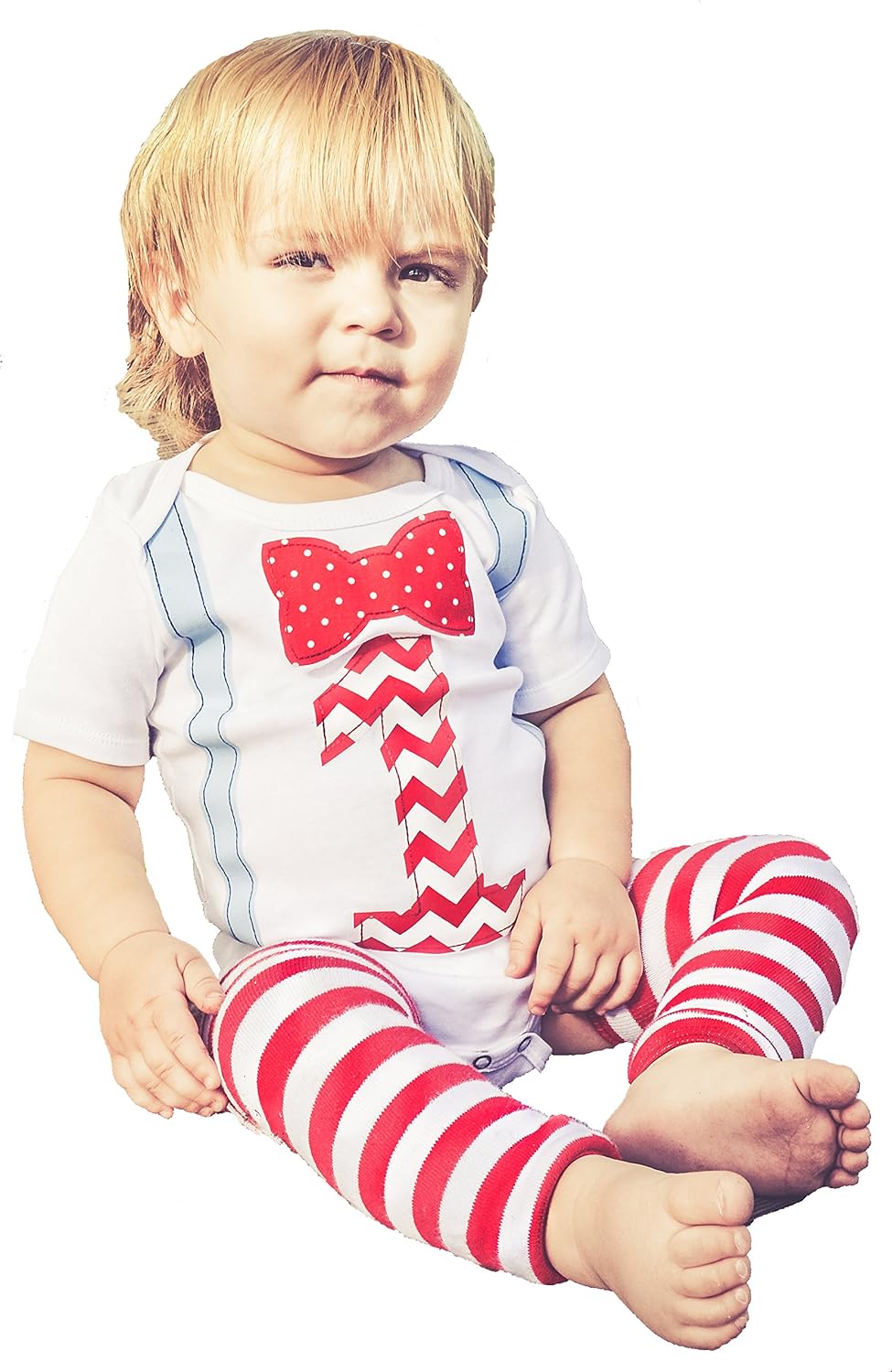 1st birthday outfit boy suspenders