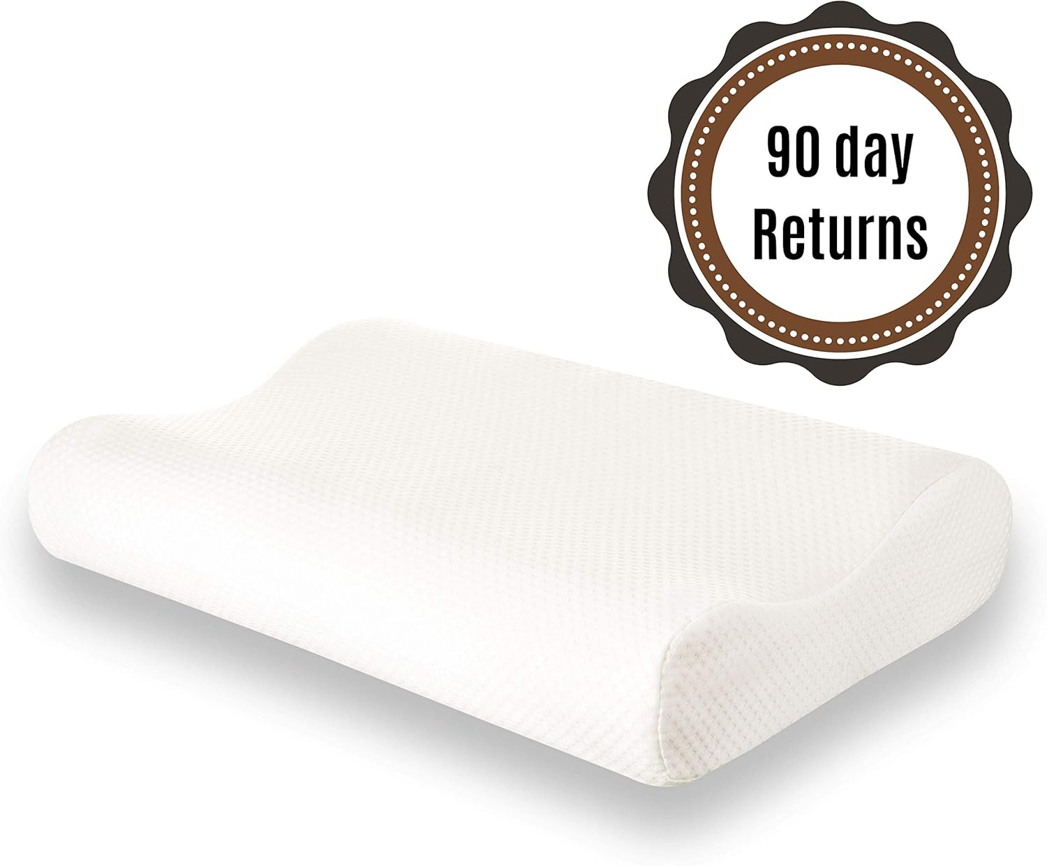 Amazon Com Cottenberg Memory Foam Contour Pillow For Neck And