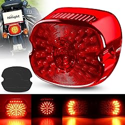 Nilight LED Tail Light Motorcycle Brake Turn Signal