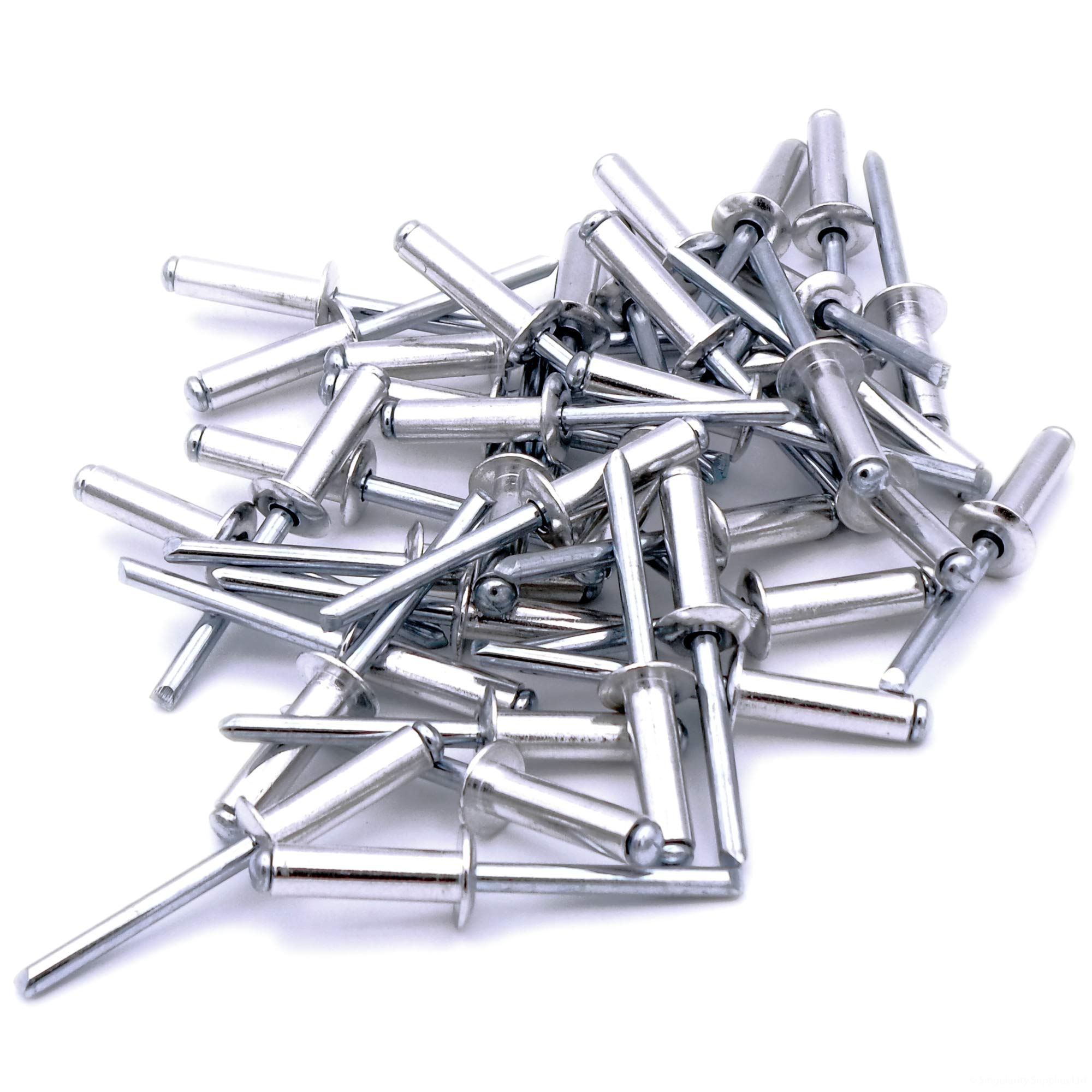 M6 (6mm x 16mm) Dome Blind Rivet - Aluminium (Pack of 40)