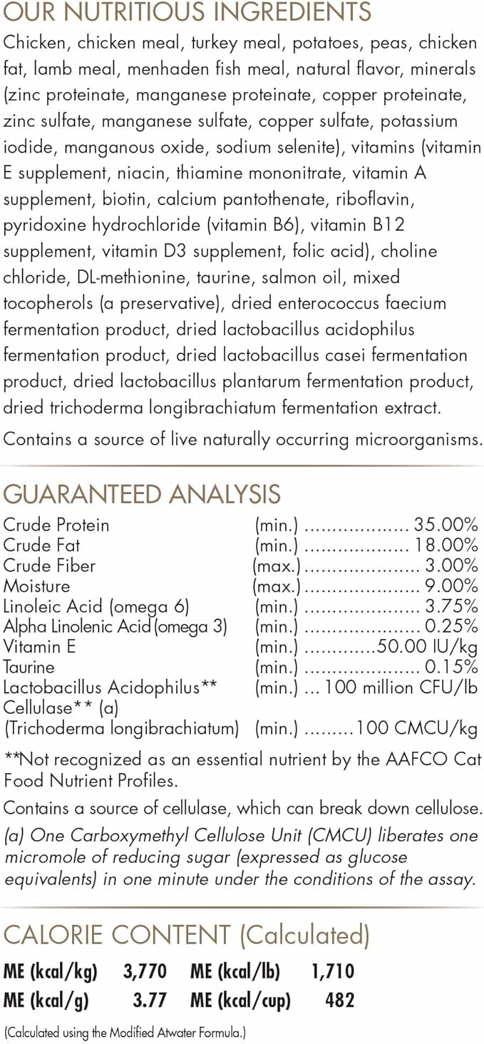 canidae pure elements cat food