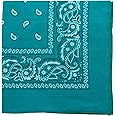 Motique Accessories 22 Inch Cotton Paisley Bandana