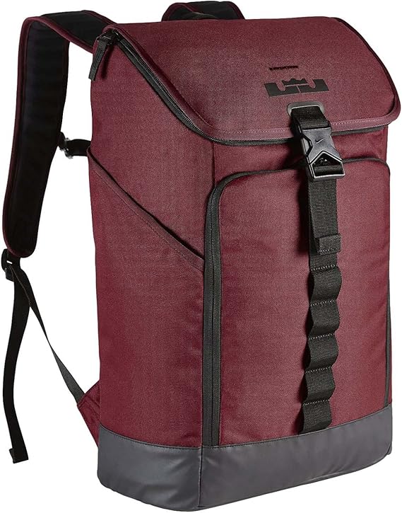 lebron backpack red