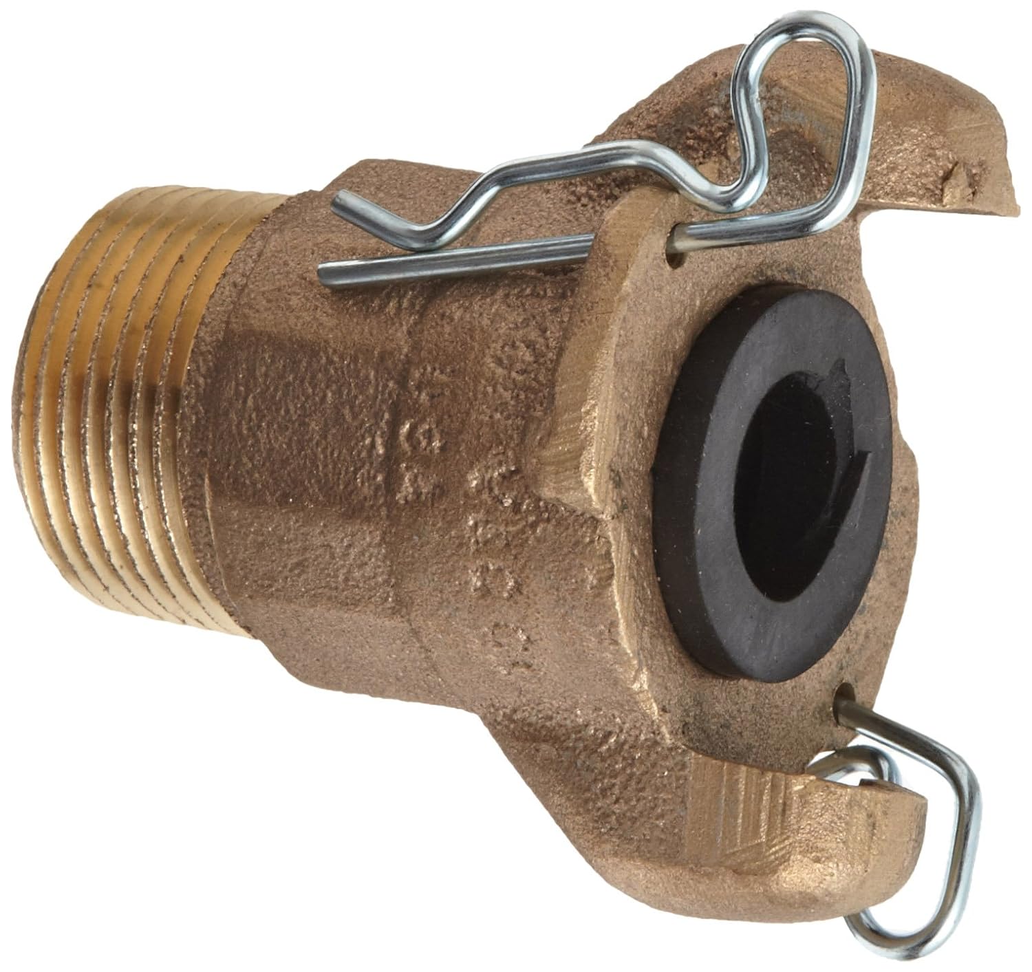 Dixon Air King AB12 Brass Air Hose Fitting, 2 Lug Universal Coupling, 1