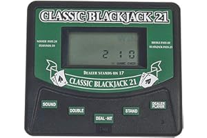 JOHN N. HANSEN Classic Blackjack 21 Electronic Handheld Game Electronic Games