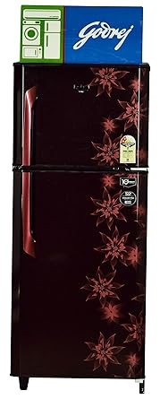 Godrej 231 L 2 Star Frost Free Double Door Refrigerator(RT Eon 231 C 2.4, Red)