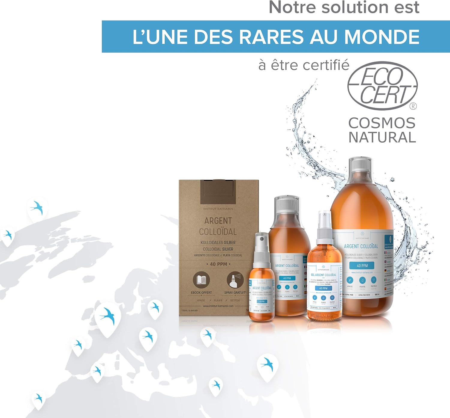 Premium Colloidal Silver 40ppm 500mL ● Optimal Concentration Formula, Smaller Particles - Image 5