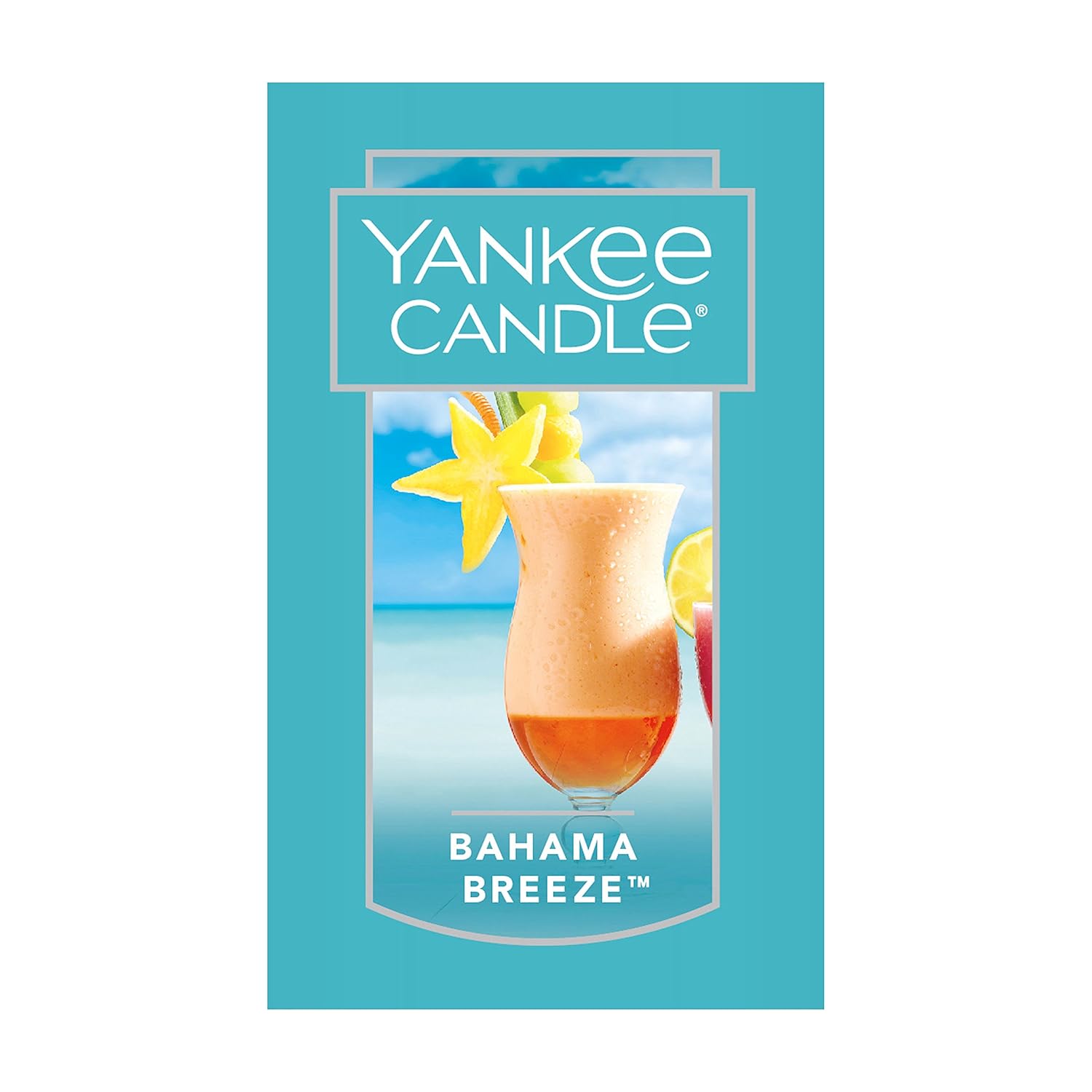 Yankee Candle Charming Scents Car Air Freshener Refill 2Pack, Bahama