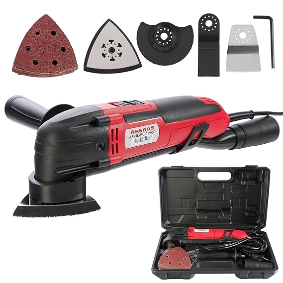 Arebos Multifunktionswerkzeug mit 24-tlg Zubehör